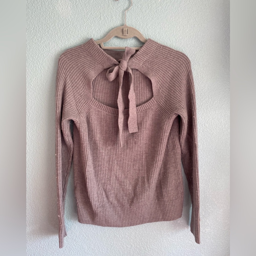 Banana Republic Back Tie Sweater